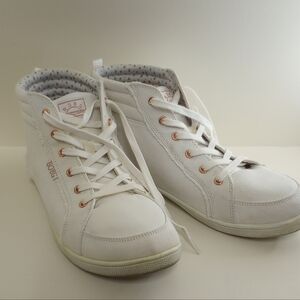 BOBS from Sketchers Women's White High-Top Sneakers